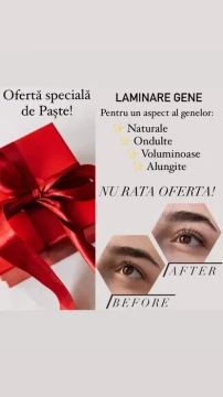Laminare gene și sprancene